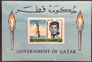 Qatar 1966 SC 119B MNH S/S Very Fine Kenedy