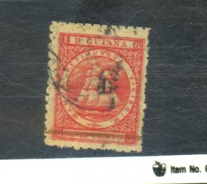 BRITISH GUIANA #69 USED FVF Cat $38