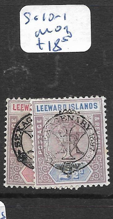 LEEWARD ISLANDS  (PP1406B)  QV  SEX  SG 10-1   MOG