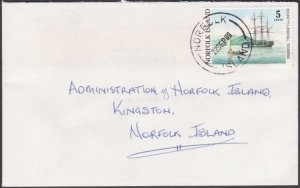 NORFOLK IS 1989 local 5c rate cover - ......................................x199