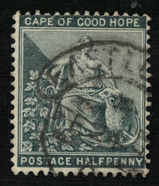 Hope 1/2 penny South Africa (T-9217)