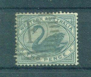 Western Australia sc# 63 used cat val $3.00