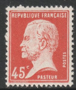 France Scott 190 - SG398, 1923 Pasteur 45c MH*
