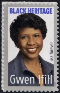 SC#5432 (55¢) Gwen Ifill Single (2020) SA