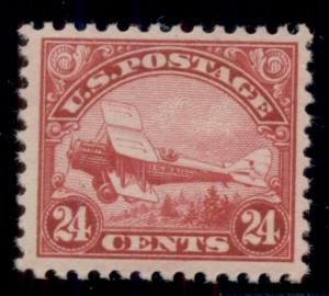 US #C6 24¢ Airmail, og, NH, VF, Scott $140.00