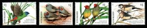 AUSTRALIA SG4872/5 2018 FINCHES OF AUSTRALIA MNH