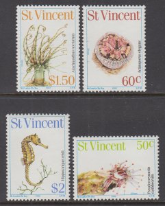 St Vincent 666-669 MNH VF