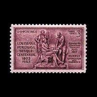 U.S.A. 1953 - Scott# 1020 Louisiana Purchase Set of 1 NH