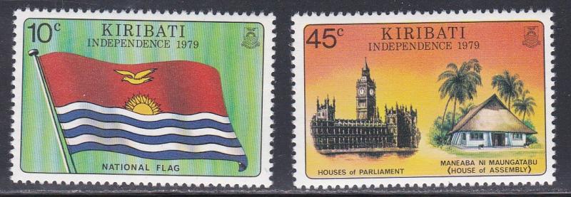 Kiribiti # 325-326, Kiribati National Flag, NH, 1/2 Cat.