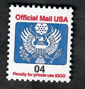 O146 4c Official Mail MNH Single