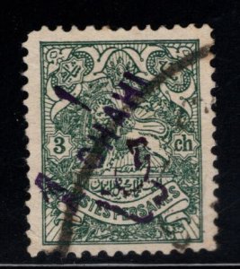 IRAN Scott 364 Used 1903 surcharge stamp