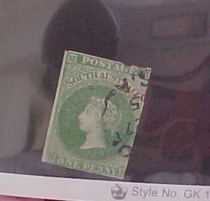 SOUTH AUSTRALIA  STAMP #5 cat.$900.00 USED