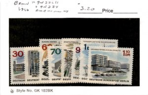 Germany - Berlin, Postage Stamp, #9N226...9N234 Mint NH, 1965 (AB)