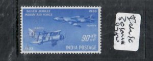 INDIA  AIRPLANE   SG 398  MNH      P0412C  H