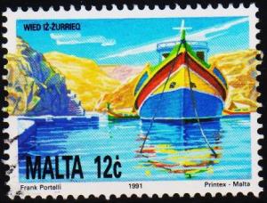 Malta.1991 12c S.G.911 Fine Used