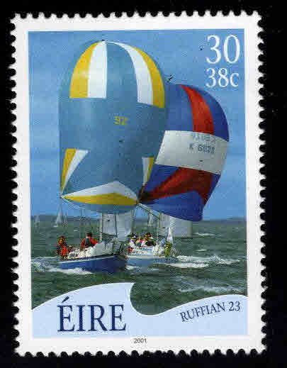 Ireland Scott 1332 MNH** Ruffian 23 Sailboat stamp