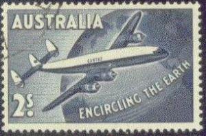 AUSTRALIA C8 USED 1958 CONSTELLATION - GLOBE