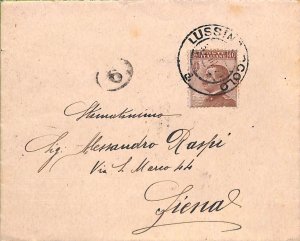 ab9646 - CROATIA - POSTAL HISTORY - COVER from Lussinpiccolo to ITALY - 1918-