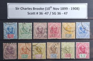 SARAWAK 1899 SIR CHARLES BROOKE USED