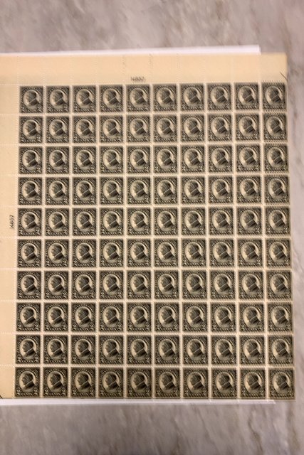 610 MNH SHEET HARDING 2¢