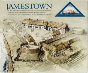 USA #4136 Settlement of Jamestown 41c Pane of 20 Stamps Postage Sheet 2007 MNH