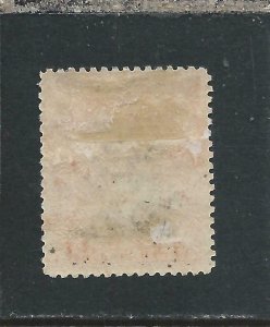 RHODESIA 1913-19 4d BLACK & ORANGE-RED DIE 3 MM SG 261 CAT £28