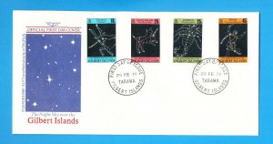 GILBERT ISLANDS  - 1978  FDC -  Space, Constellations -