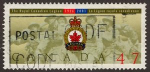 1926 The Royal Canadian Legion, 1926-2001