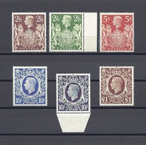 GREAT BRITAIN 1939-48 SG 476/8C MNH Cat £425