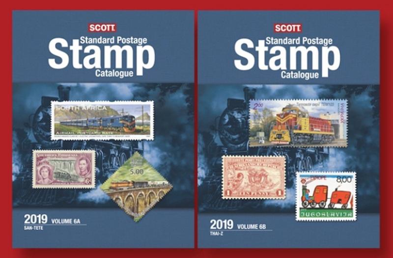 Scott Stamp Catalog 2019 Volume 6A & 6B - COUNTRIES SAN MARINO THRU Z (CLOSEOUT)