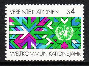 30 United Nations Vienna 1983 Communications Year MNH