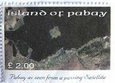 PABAY, British Local - 2004 - Pabay seen from a Satellite-Perf MNH  Single Stamp