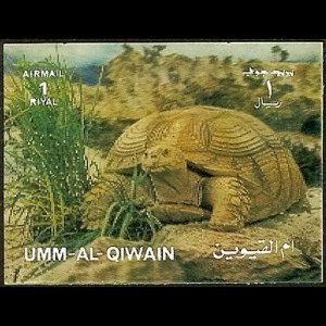 UMM AL QIWAIN 1972 - MI# 1599 Tortoise 1r NH