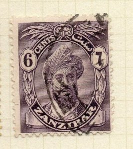 Zanzibar 1926-27 Early Issue Fine Used 6c. NW-187290