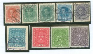 Austria #168-175 Used Single (Complete Set)