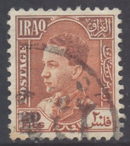 Middle East Scott 69 - SG180, 1934 King Ghazi 20f used