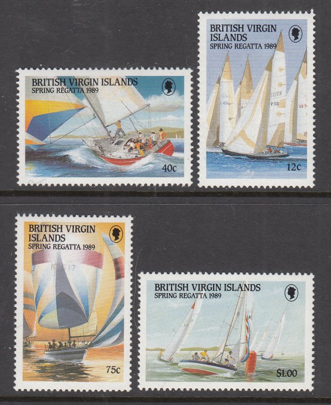 British Virgin Islands 631-634 MNH VF