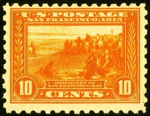 US Stamps # 404 10c 1915 Pan-Pac VF MNH OG Scott Value $1,600.00 