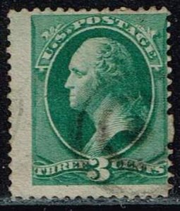 US 1870,Sc.#147 used. George Washington, First President of the U.S.A.