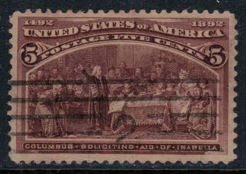 U.S. #234  CV $9.50