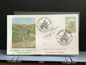 France 1972 Stamp Day   stamp cover R31581