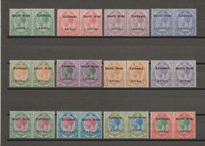 SOUTH WEST AFRICA 1923/6 SG 29/40 MINT Cat £550