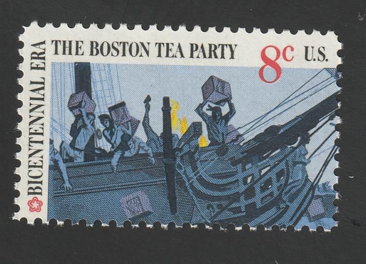 SC# 1480 - (8c) - Boston Tea Party, UL - MNH single