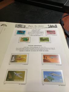 STAMP STATION PERTH: PNG Complete Collection from 1952 to 1989 Mint Never Hinged