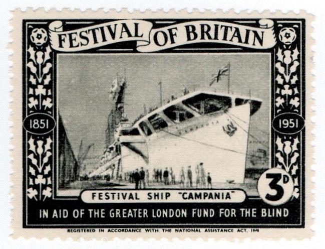 (I.B) Cinderella Collection : Festival of Britain - Festival Ship 3d