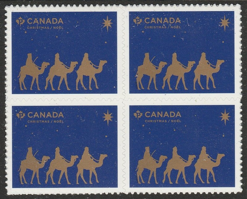 Canada 3200 Christmas The Magi P block 4 MNH 2019