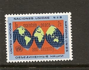 United Nations - New York 125 MNH