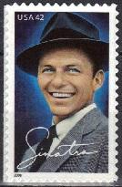 #4265, Single  \Frank Sinatra\. MNH. 42 cent