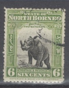 North Borneo Scott 142 used