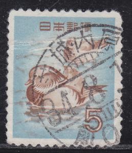 Japan 611 Mandarin Ducks 1955